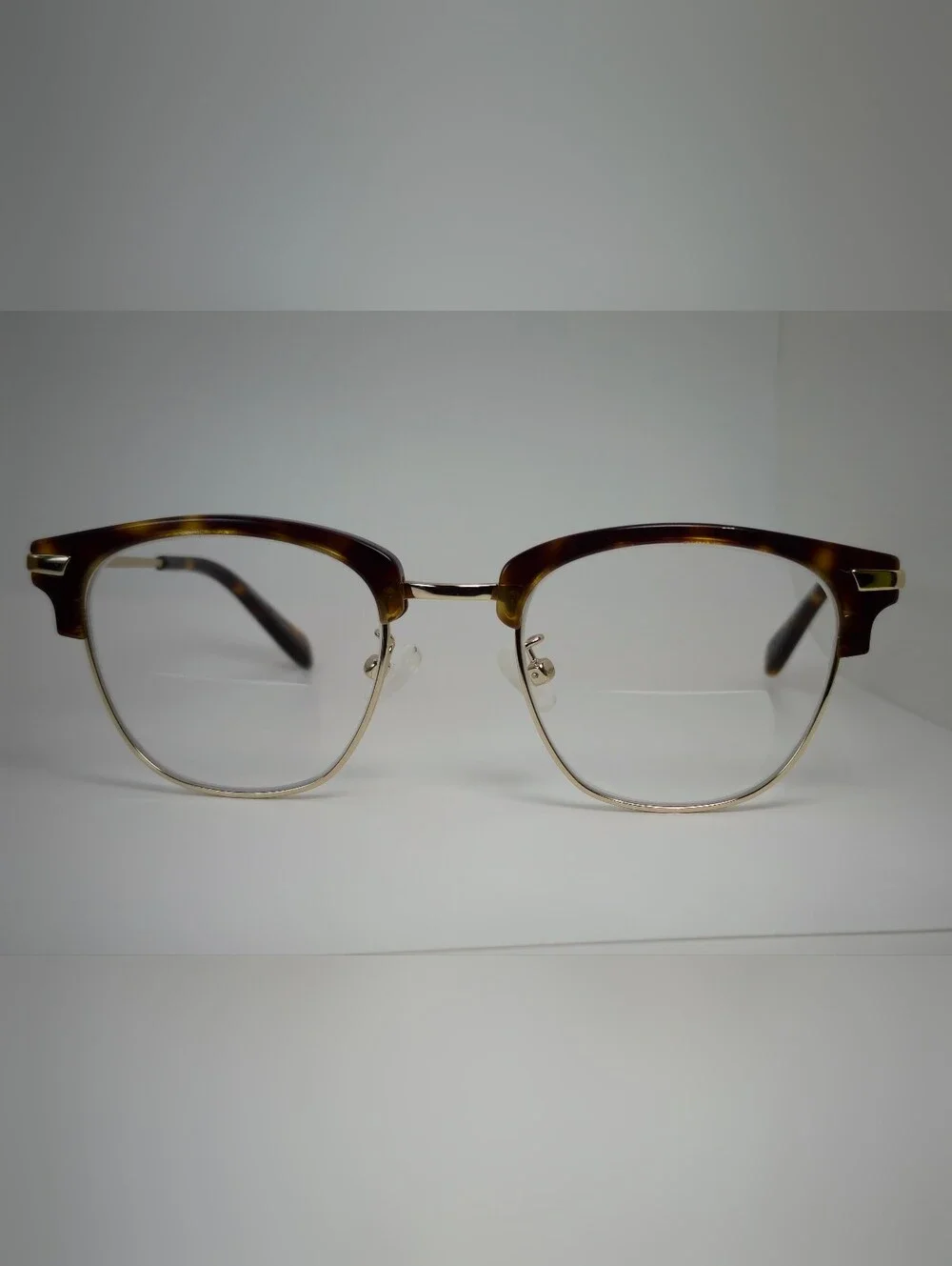 Identity Tortoiseshell Browline.  Eyeglasses. Petite, Well Designed.